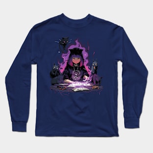 Dark Magic Cat Long Sleeve T-Shirt